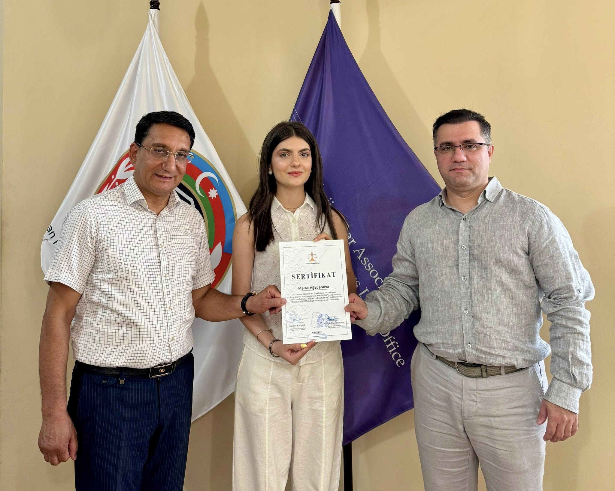 “Kəngərli və Partnyorları” Vəkil Bürosunda könüllülərin sertifikasiyası