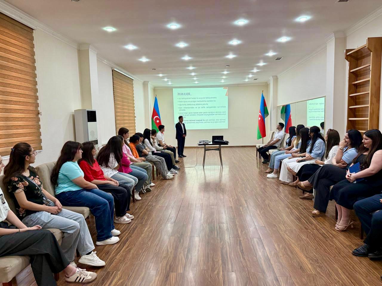 “Hüquqi  biliklər həftəsi” çərçivəsində təlim