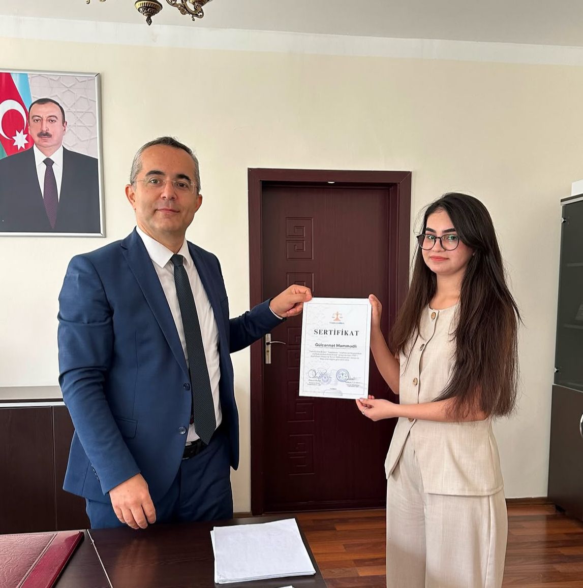 Biləsuvar Rayon Məhkəməsi, Astara Rayon Məhkəməsi və Şəki İnzibati Məhkəməsində Femida Könüllülərinin sertifikasiyası