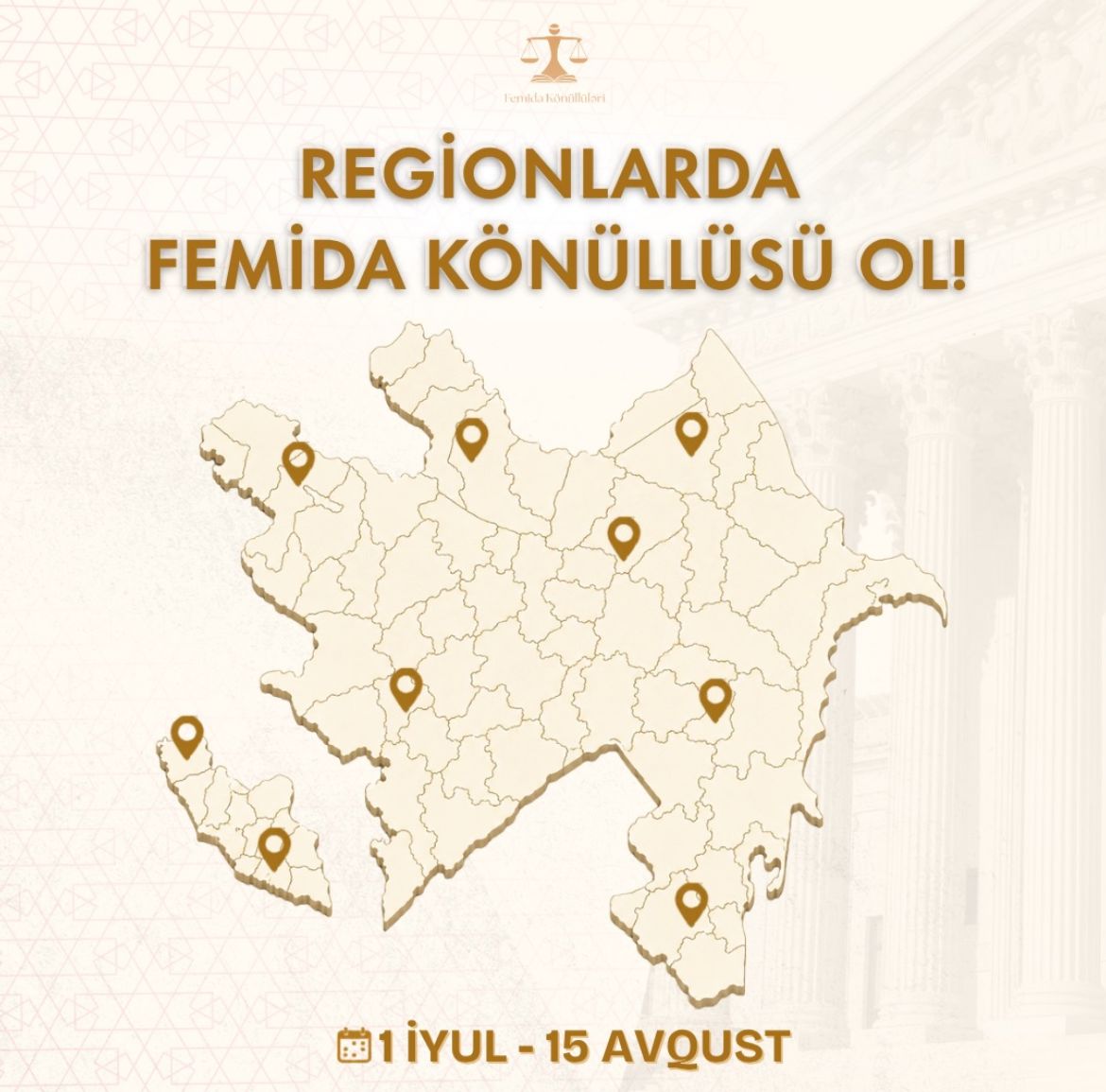 Regionlarda Femida Könüllüsü ol!